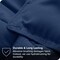 Soft Lightweight Goose Down Alternative Comforter Bedding Set with Wrinkle Resistant Breathable